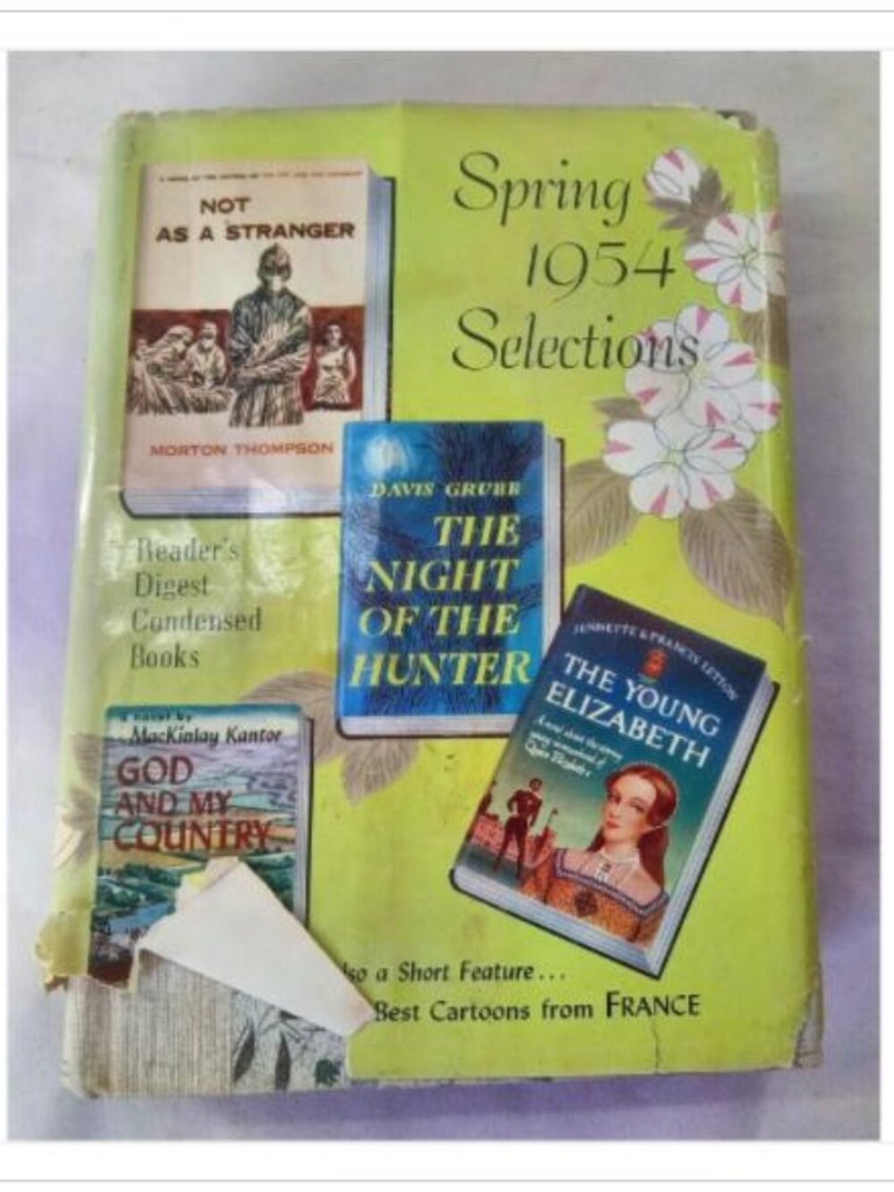 Reader's Digest Condensed Books: Spring 1954 Selections First Edition Hardcover